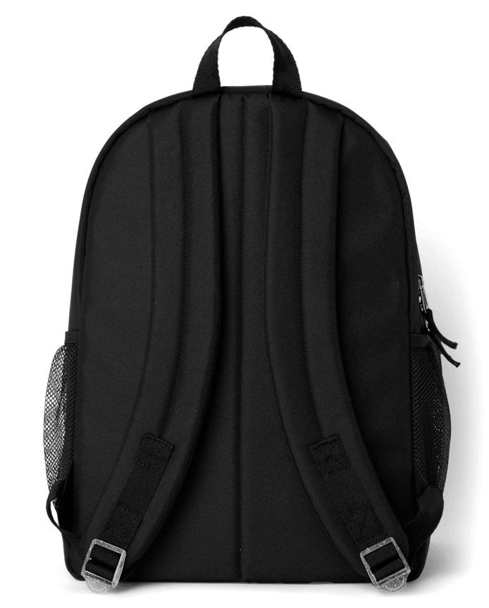 Girls Embroidered Patch Backpack