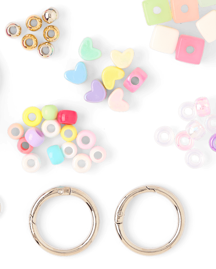 Girls DIY Bag Charm Set