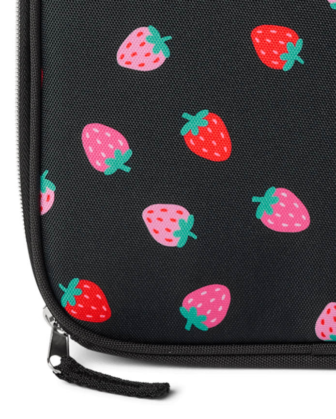 Boîte à lunch aux fraises pour filles