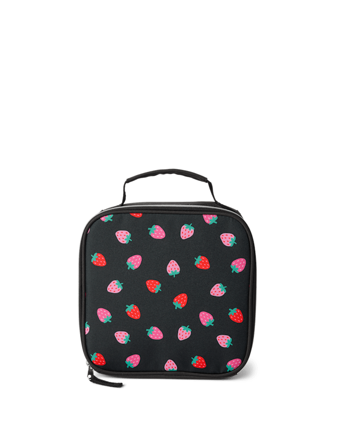 Boîte à lunch aux fraises pour filles