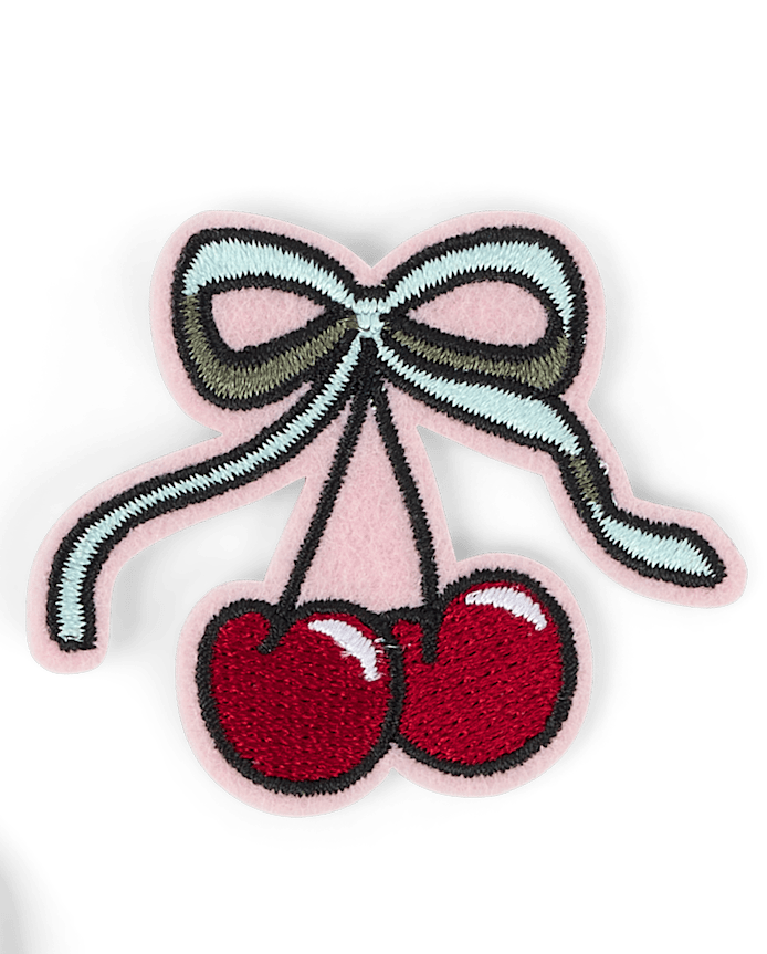 Girls Embroidered BFF Patch 4-Pack
