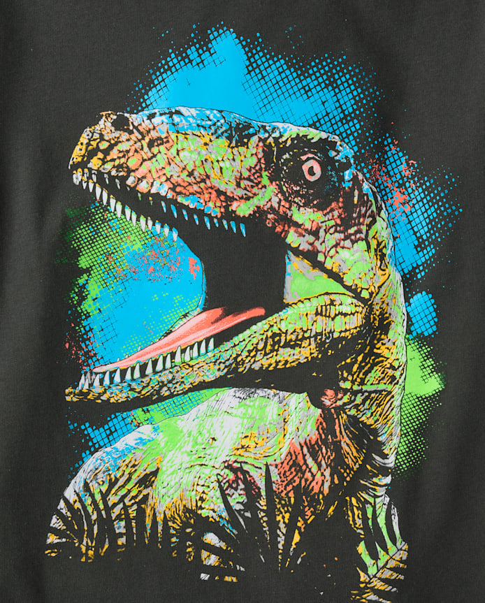 Boys Dino Head Graphic Tee