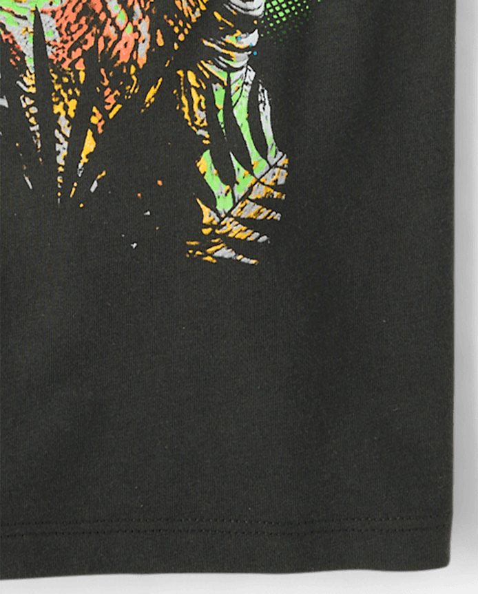 Boys Dino Head Graphic Tee