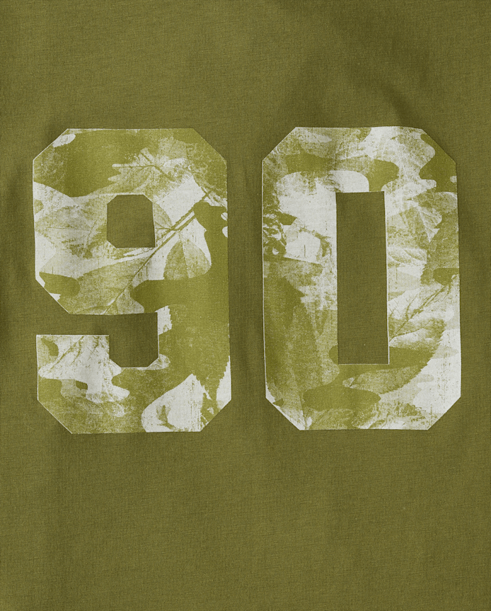 Boys Camo Varsity Graphic Tee