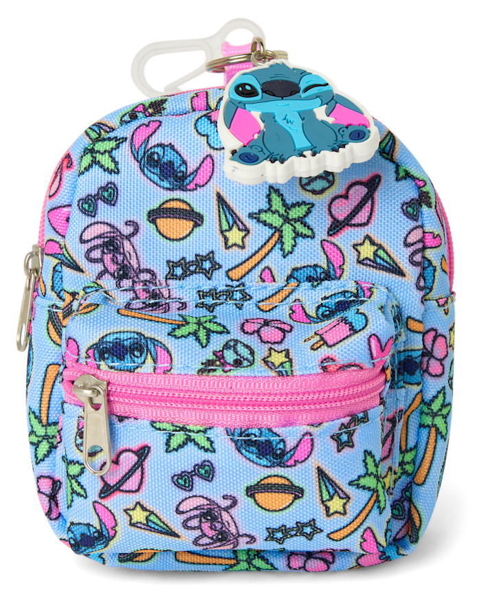 Girls Stitch™ Mini Backpack Keychain