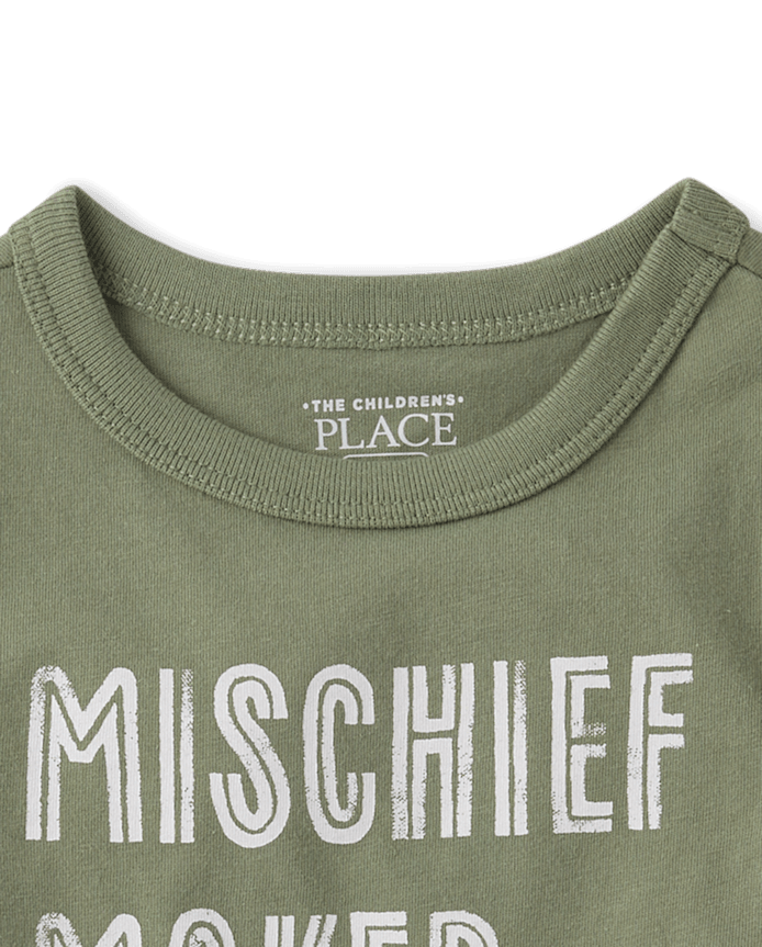 Baby And Toddler Boys Mischief Maker Graphic Tee