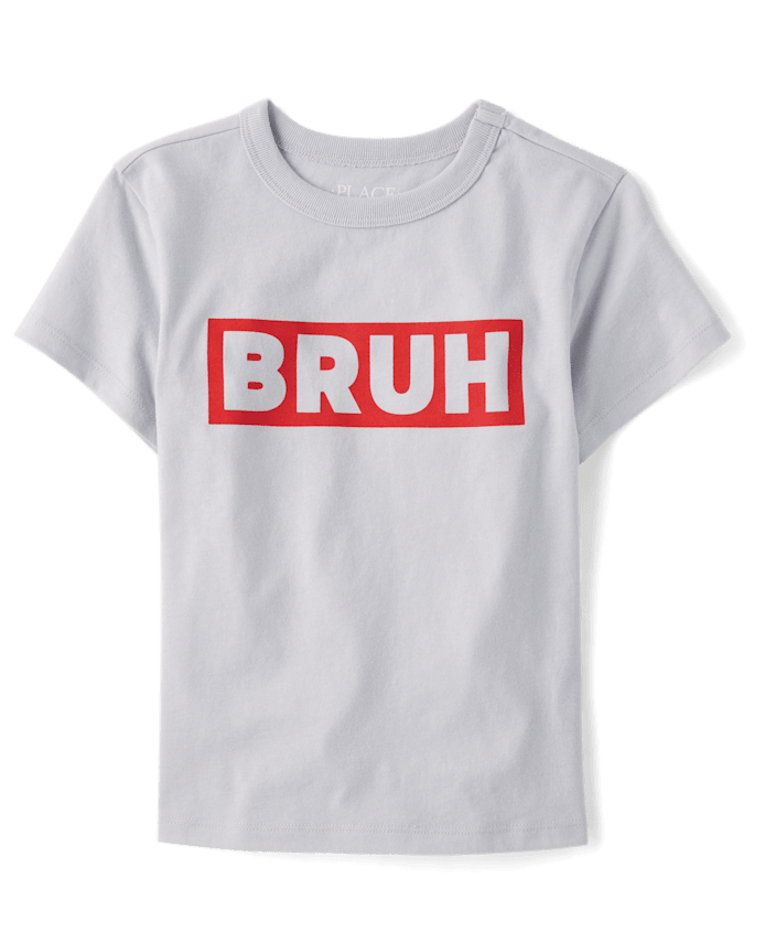 Boys Bruh Graphic Tee