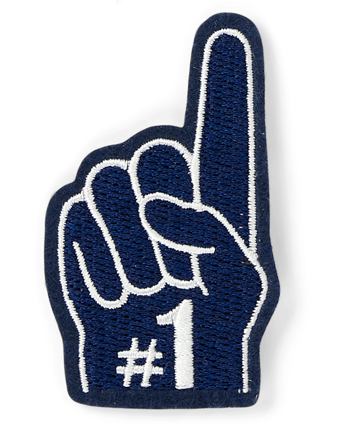 Boys Embroidered Sports Patch 4-Pack