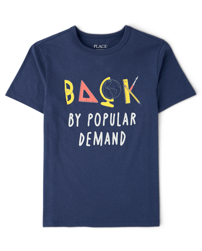 Boys School Popular Demand Graphic Tee