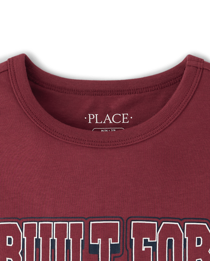 Boys School Built For Recess Graphic Tee