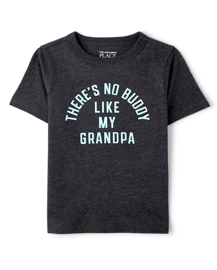 Baby And Toddler Boys Grandpa Graphic Tee