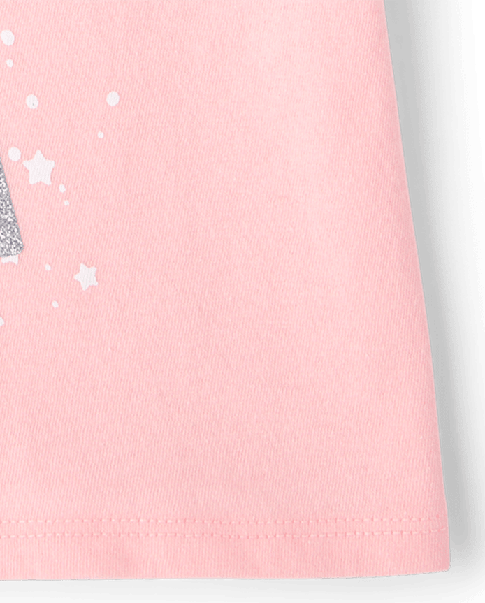 Baby And Toddler Girls Princess Graphic Tee