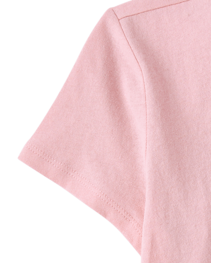 T-shirt graphique pour filles, une vraie petite maligne