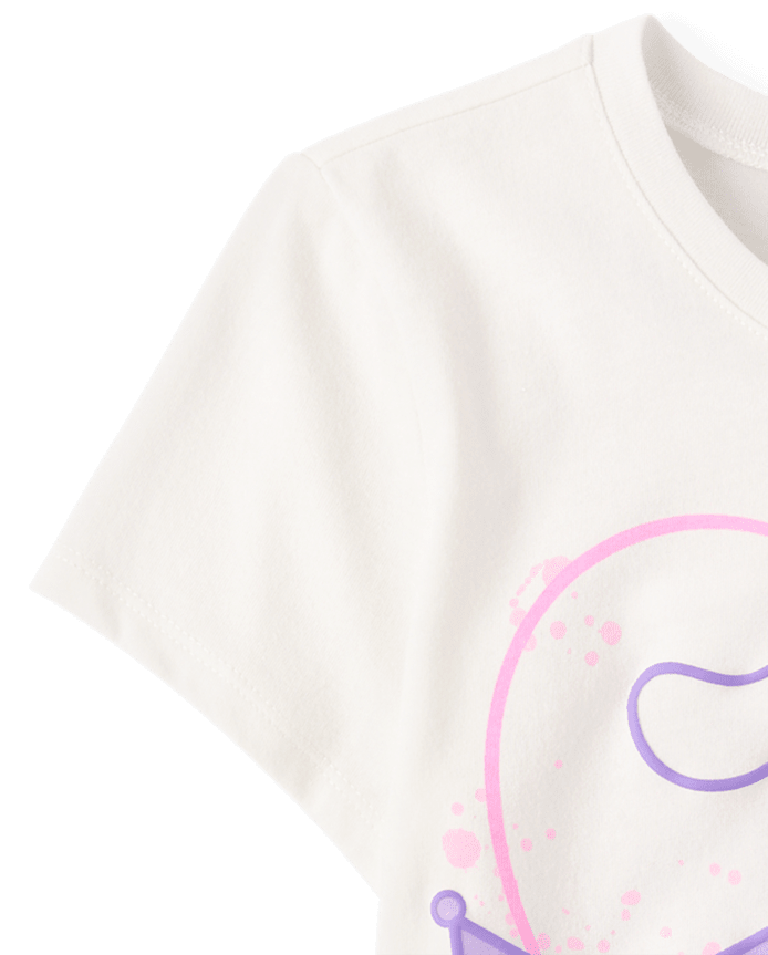 Girls Hello Kitty® And Friends Puff Print Graphic Tee
