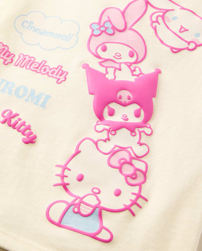 Toddler Girls Hello Kitty® And Friends Puff Print Graphic Tee