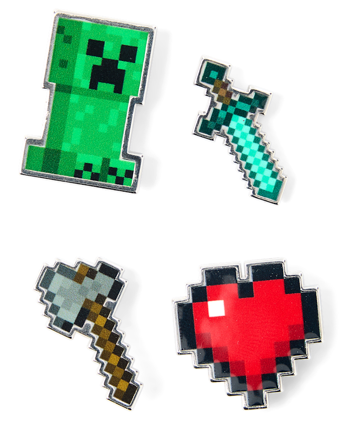 Boys Minecraft™ Pin 4-Pack