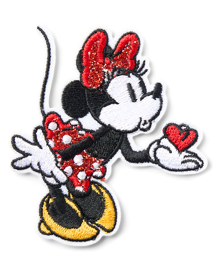 Girls Minnie Mouse™ Embroidered Patch 2-Pack