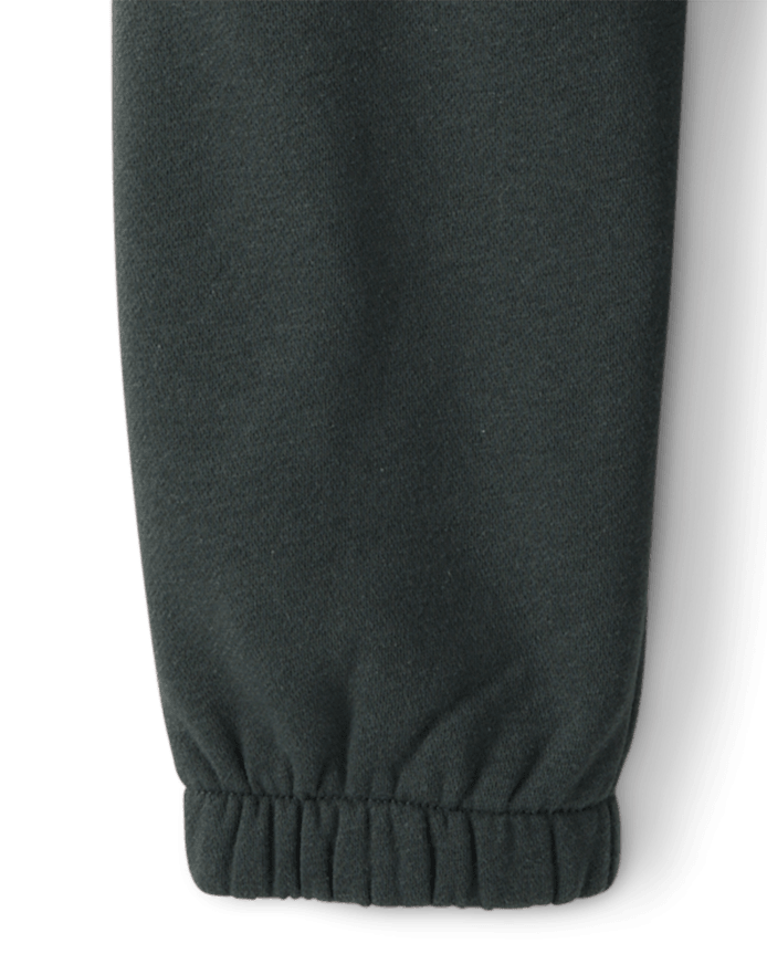 Boys Premium Fleece Cargo Jogger Pants