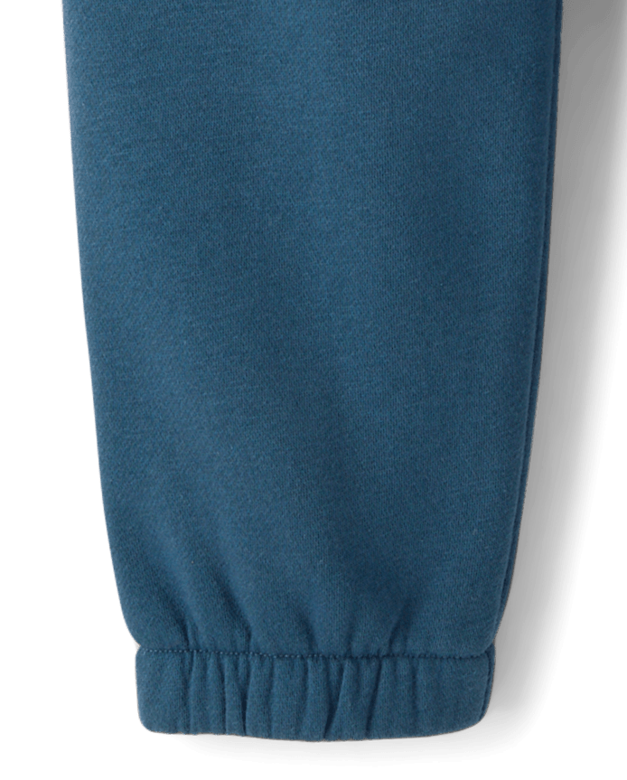 Boys Premium Fleece Cargo Jogger Pants