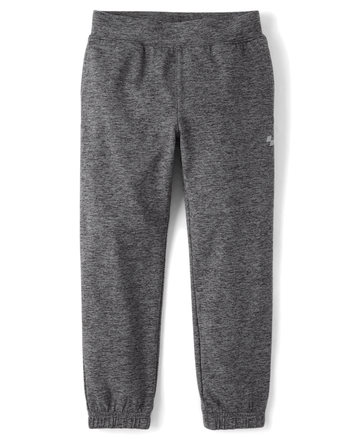 Boys Marled Cozy Active Jogger Pants