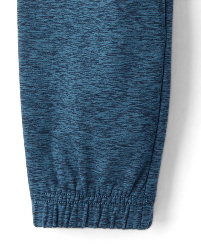 Boys Marled Cozy Active Jogger Pants