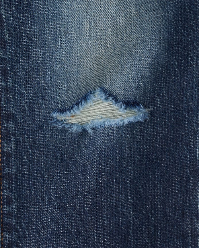 Boys Ripped Straight Jeans