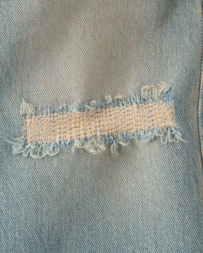 Boys Ripped Straight Jeans