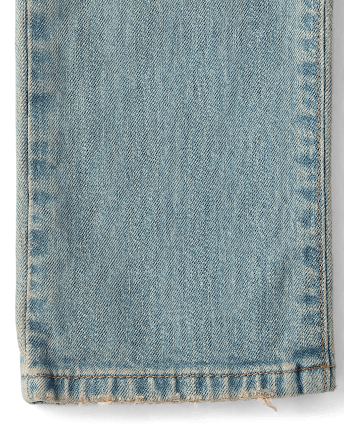 Boys Ripped Straight Jeans