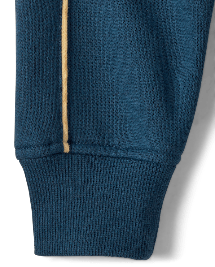 Boys Side Stripe Premium Fleece Hoodie