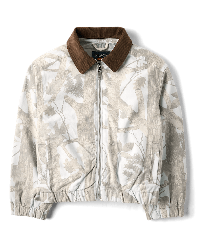 Boys Camo Jacket