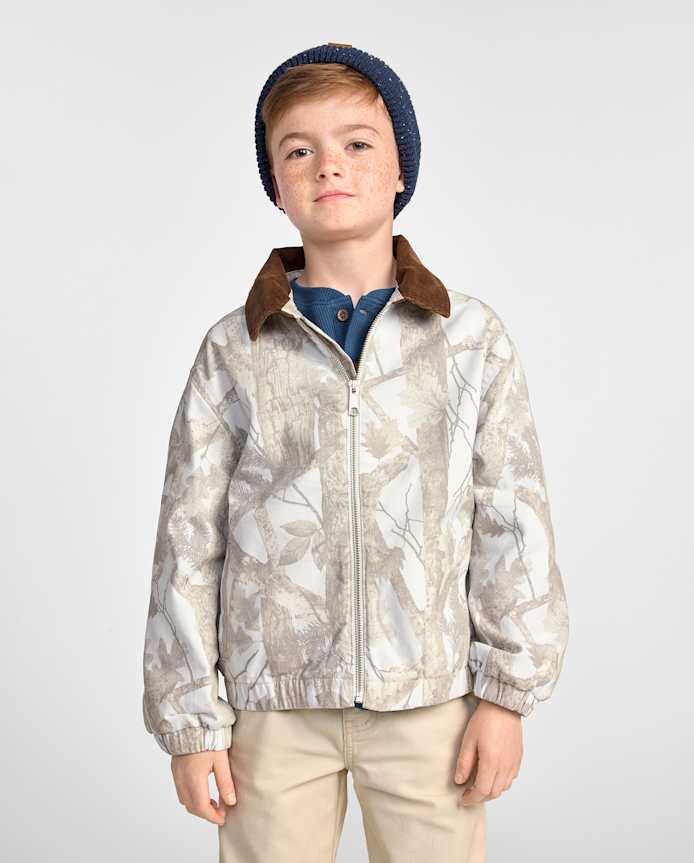 Boys Camo Jacket