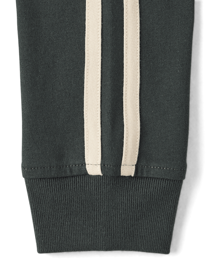 Boys Side Stripe Rugby Polo