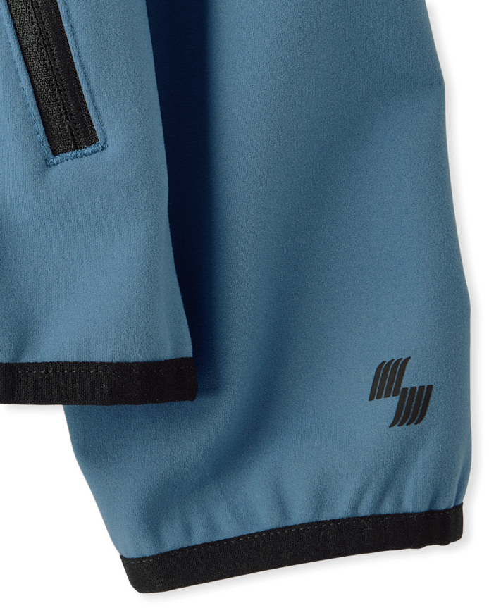 Boys Cozy Tech Zip Up Hoodie