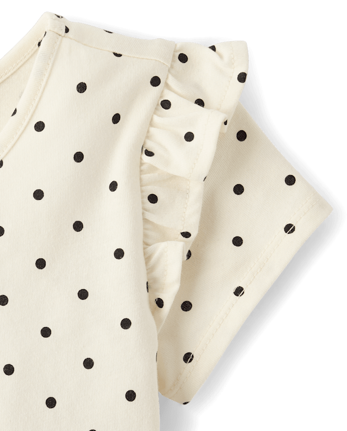 Baby And Toddler Girls Dot Print Tutu Dress
