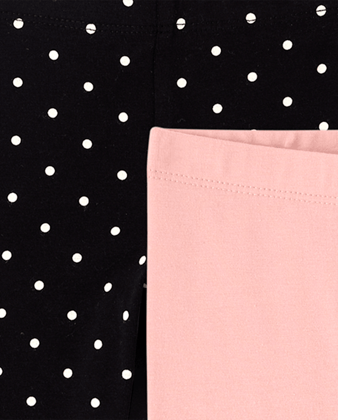 Toddler Girls Bow Leggings 4-Pack