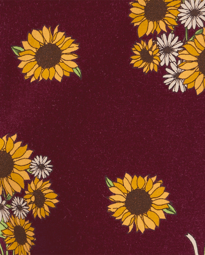 Baby And Toddler Girls Sunflower Leggings