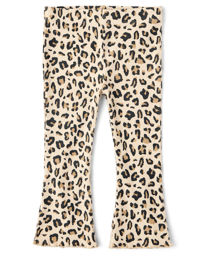 Baby And Toddler Girls Print Flare Leggings