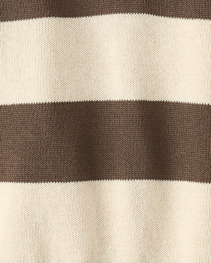 Boys Striped Rugby Sweater