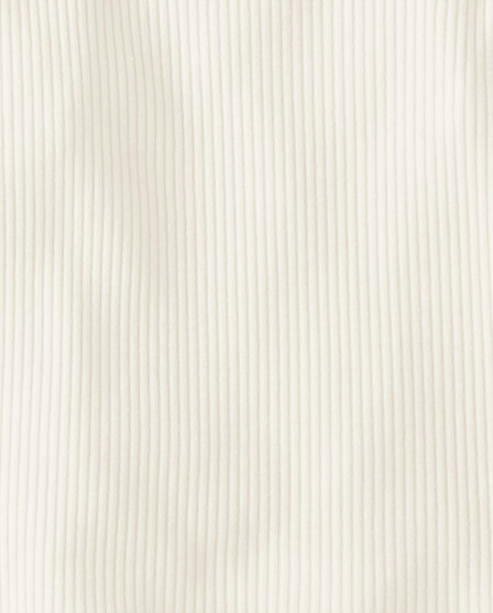 Toddler Girls Embroidered Ribbed Tee