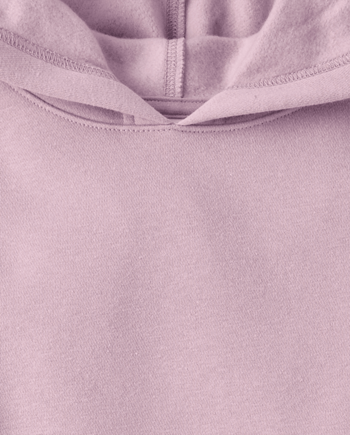 Girls Varsity Stripe Premium Fleece Zip Up Hoodie Top