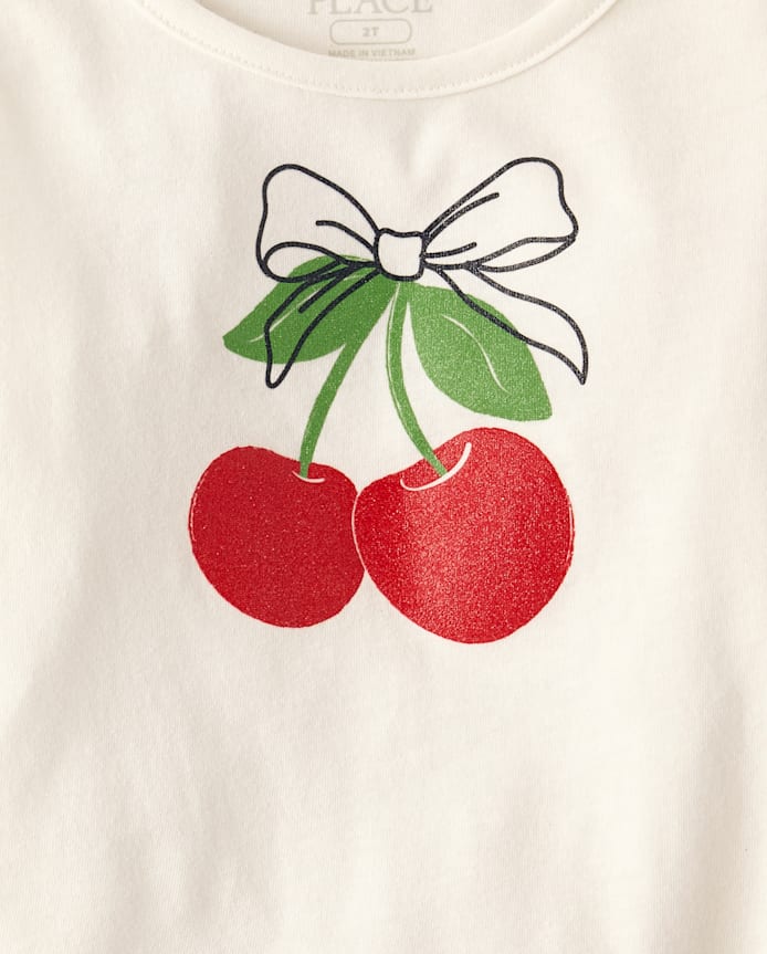 Lot de 4 petits chapeaux à cerises pour filles