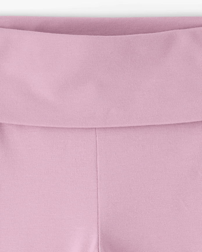 Girls Foldover Capri Leggings