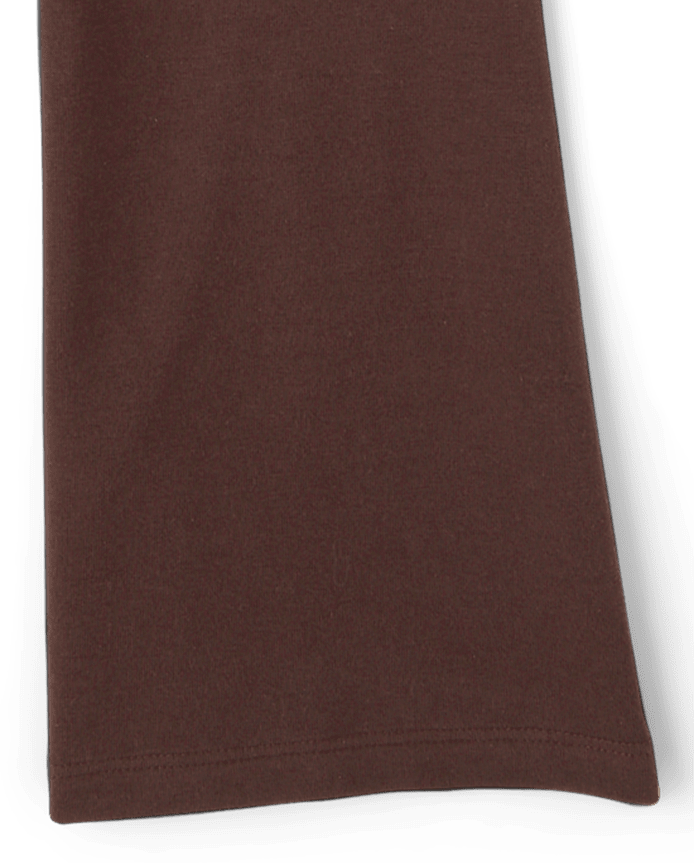 Girls Foldover Flare Leggings