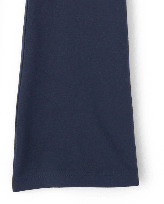 Leggings évasés repliables pour filles