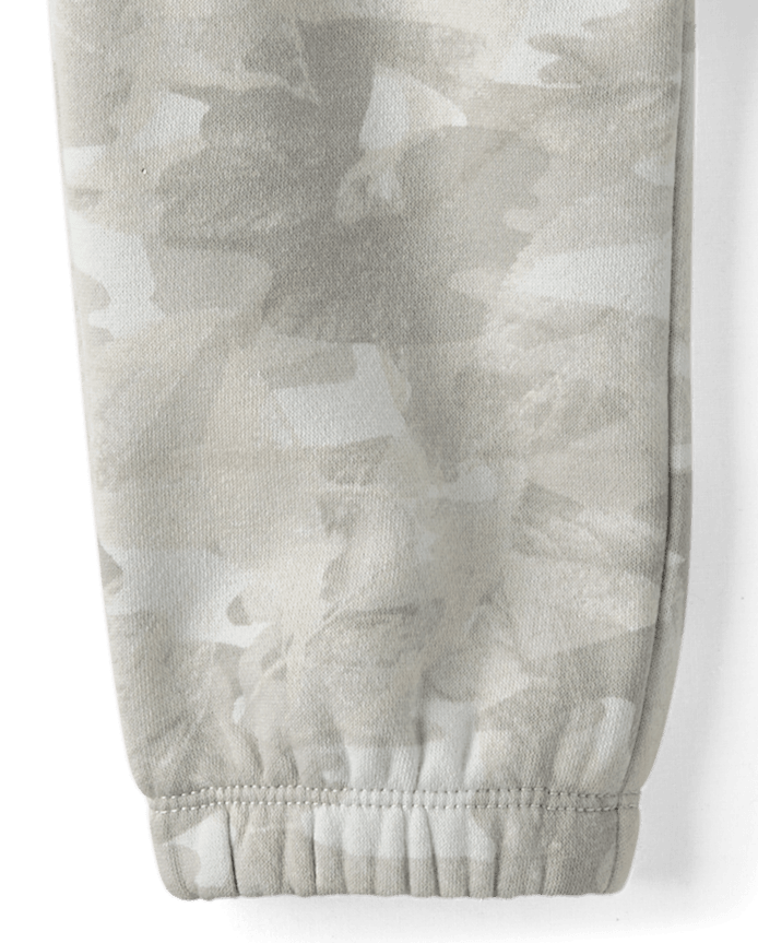 Baby And Toddler Boys Camo Premium Fleece Jogger Pants