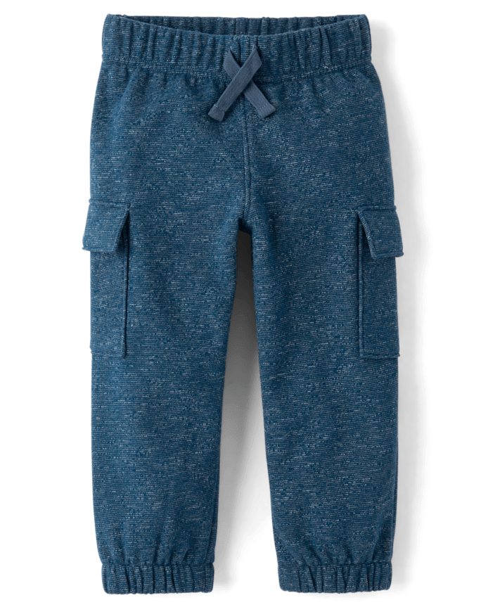 Baby And Toddler Boys Fleece Cargo Jogger Pants