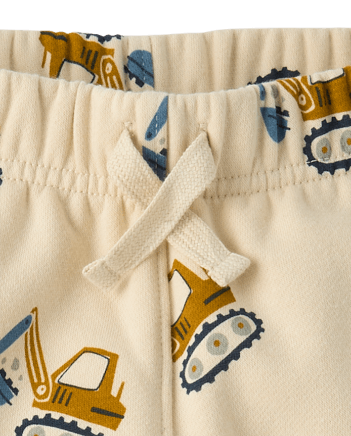 Baby And Toddler Boys Print Premium Fleece Jogger Pants