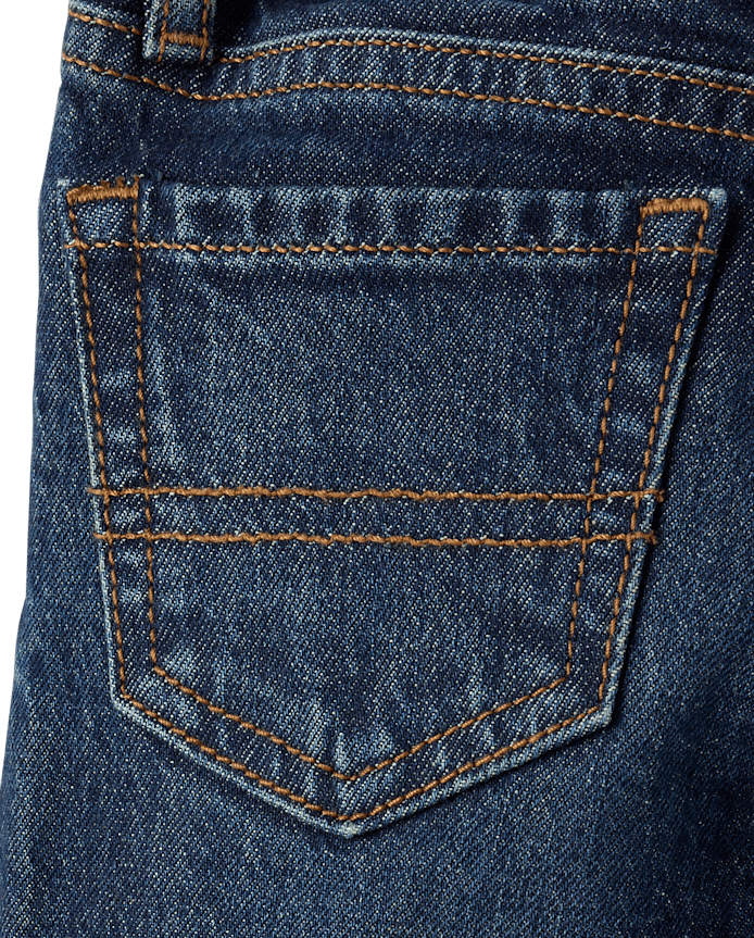 Baby And Toddler Boys Ripped Straight Jeans