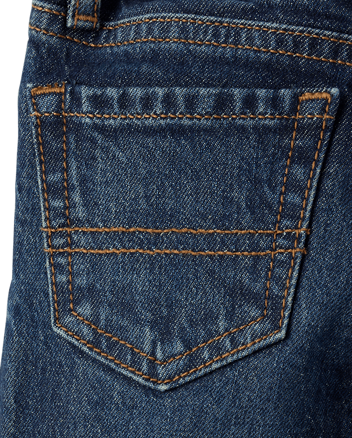 Baby And Toddler Boys Ripped Straight Jeans