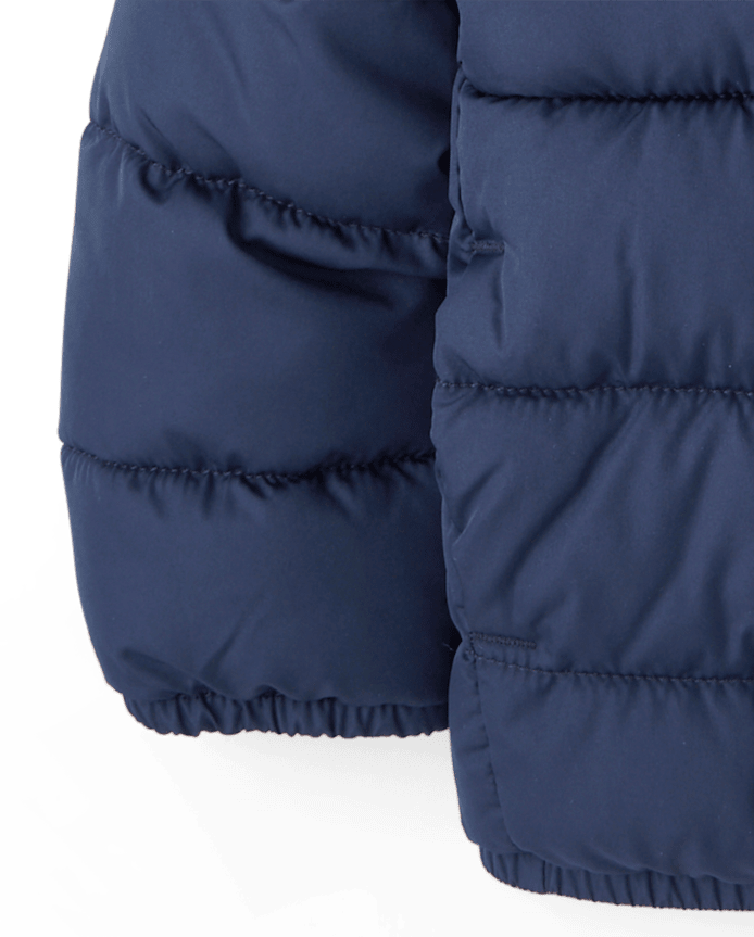 Toddler Boys Hooded Puffer Jacket